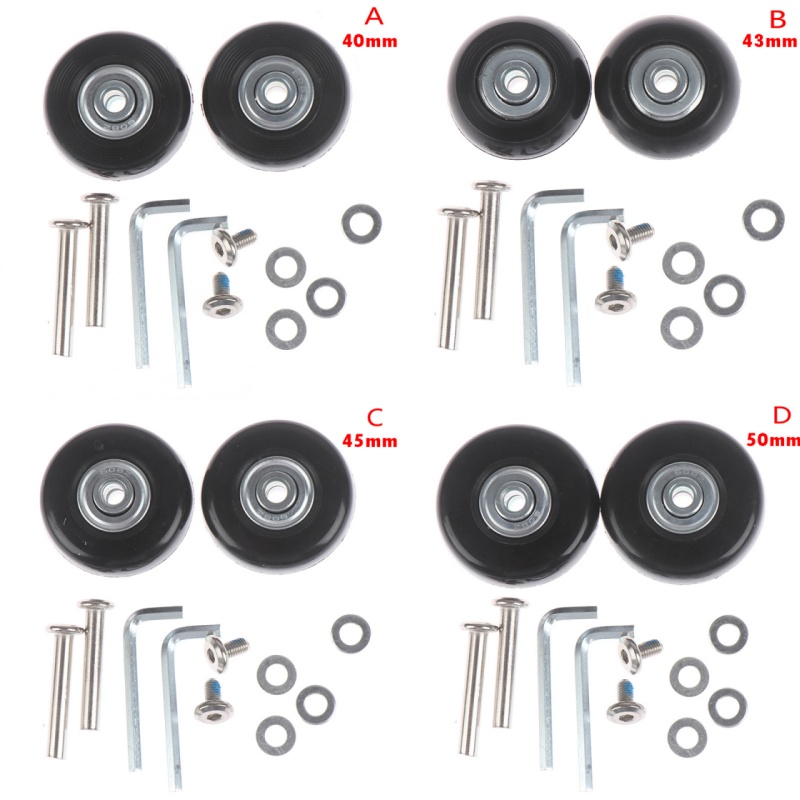 1Set OD 40-54mm Koffer Teile A – Silent Replacement Luggage Wheels Bewertung und Preis