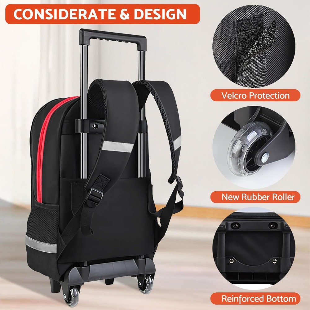 3-teiliges Kinder-Rollrucksack – Foldable Rolling Luggage Bag Bewertung und Preis