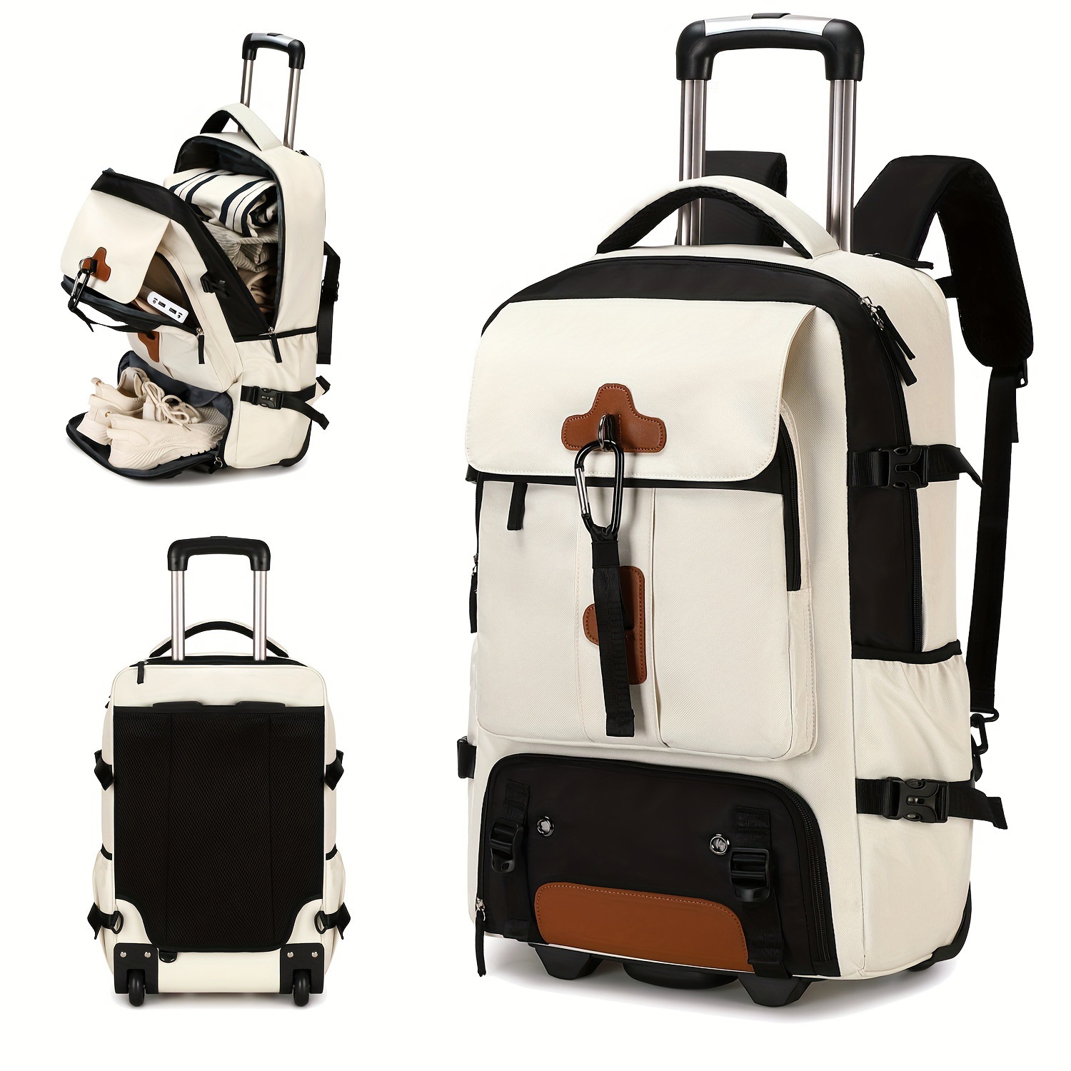 Rollrucksack, großer Reiseruck – Foldable Rolling Luggage Bag Bewertung und Preis