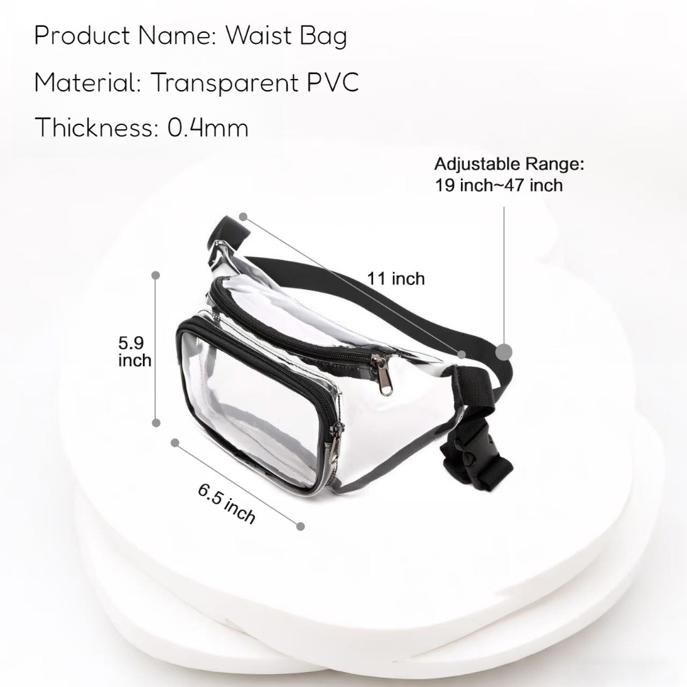 Transparente Gürteltasche aus  – Handbags Bewertung und Preis