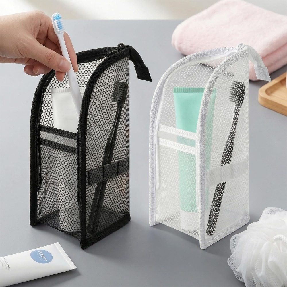 Netz-Kulturtasche, atmungsakti – Cosmetic Bags Bewertung und Preis