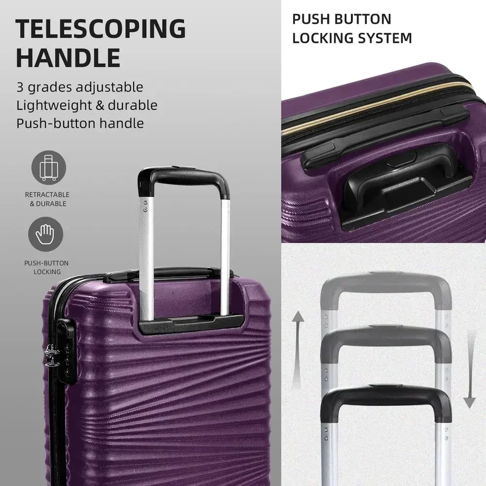 5-teiliges Hartschalen-Koffers – Expandable Hard Shell Luggage Set Bewertung und Preis