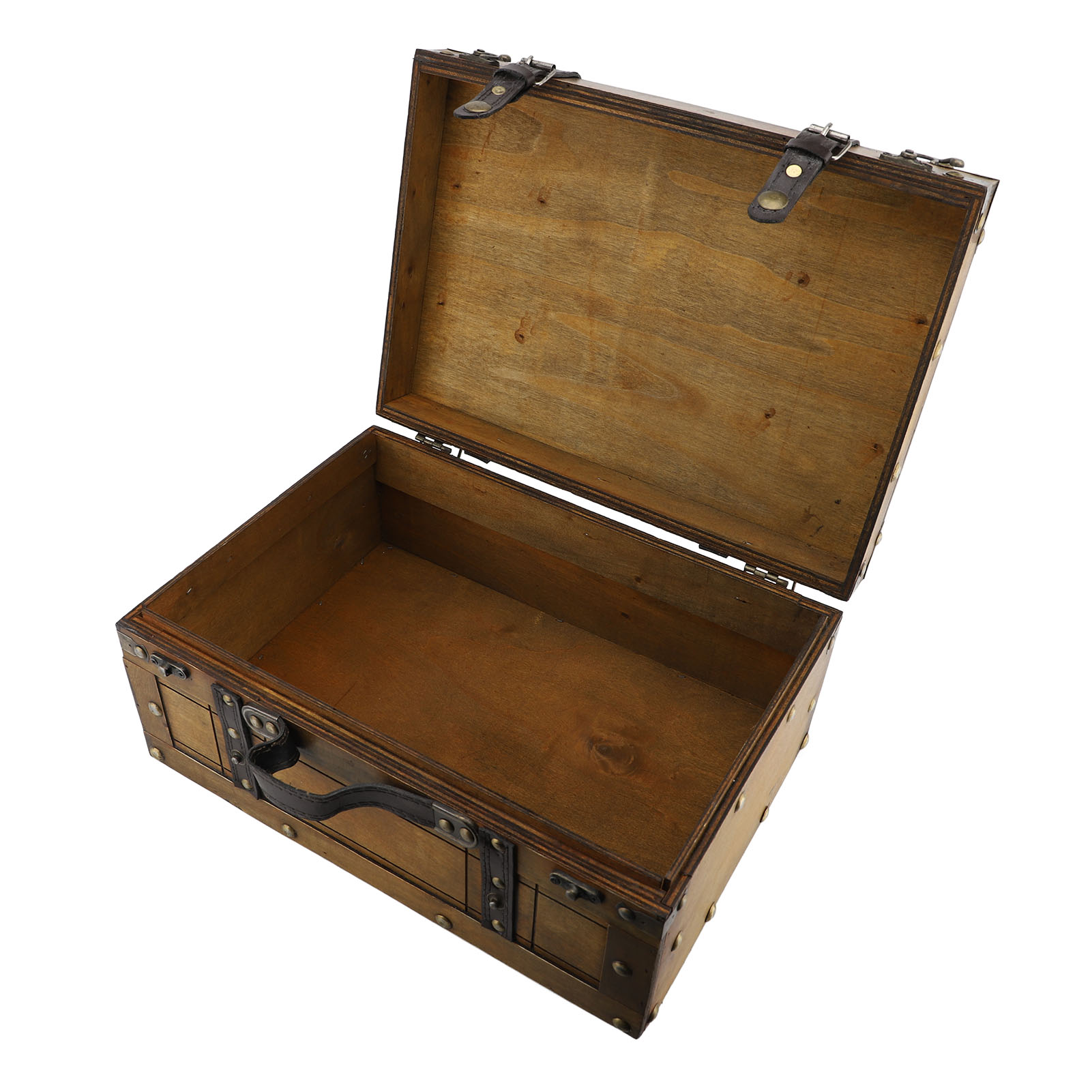 Retro-Koffer aus synthetischem – Retro Vintage Trunk Suitcase Bewertung und Preis
