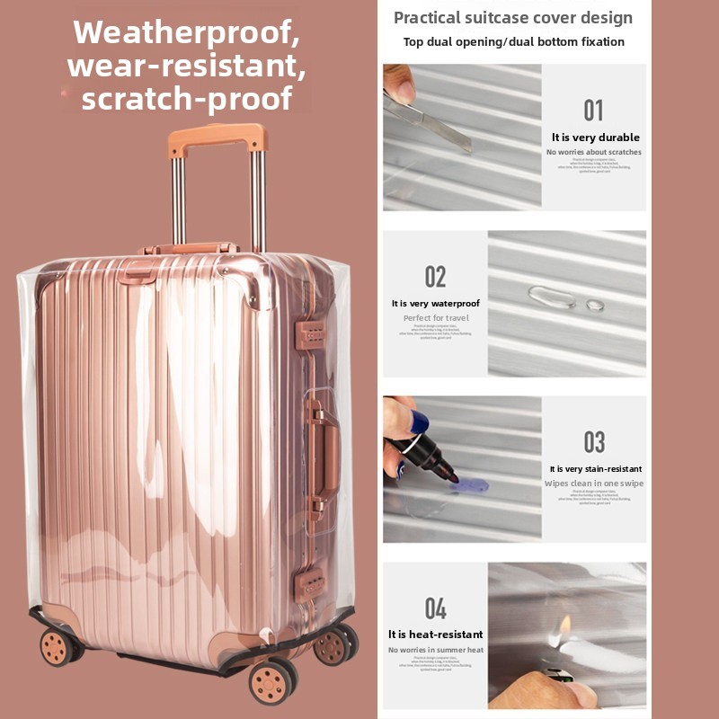 Verstärkte Schutzhülle für Gep – Luggage Protective Cover Transparent Bewertung und Preis