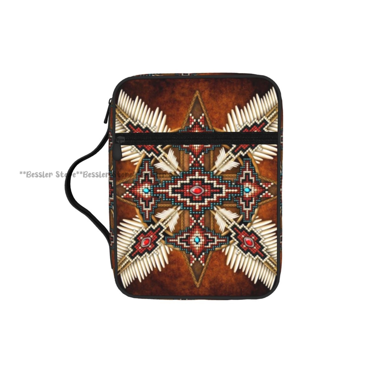Bibeltasche mit Indianer-Print – Handbags Bewertung und Preis