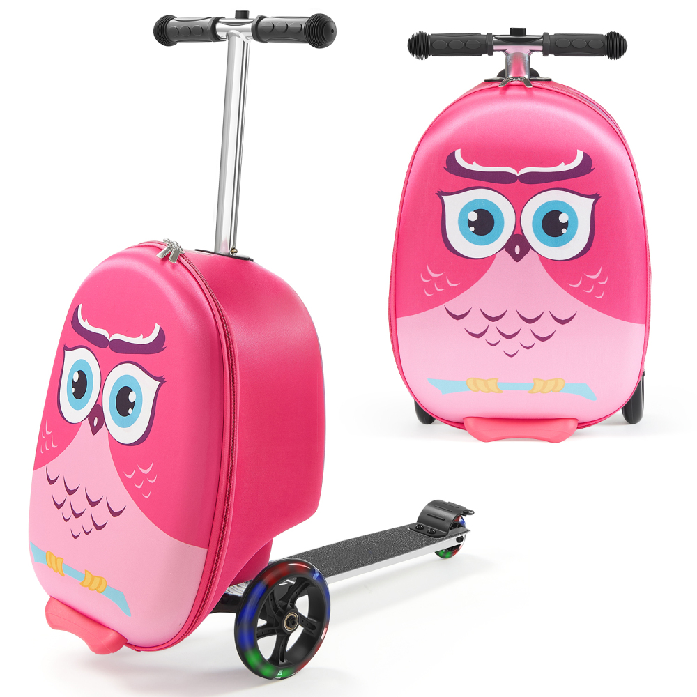 20 Zoll Kinder-Rollkoffer, Ros – Kids Ride On Suitcase Scooter Bewertung und Preis