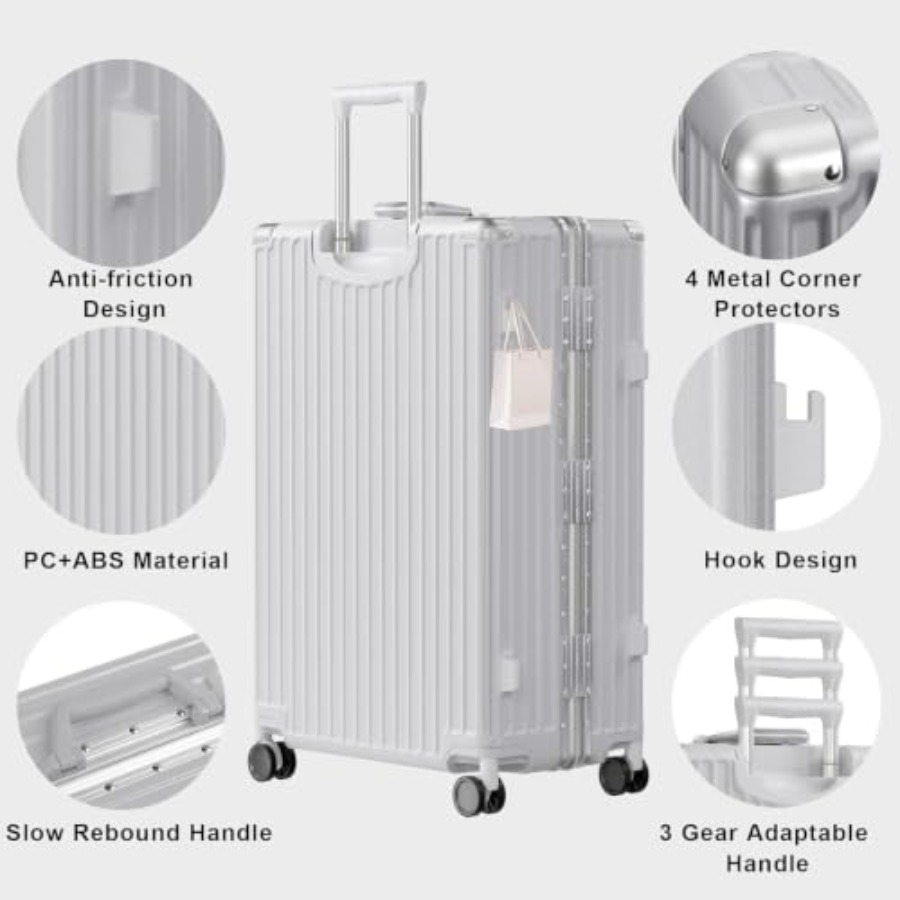 Kofferset 2-teilig, Aluminiumr – Aluminum Frame Carry On Luggage Bewertung und Preis