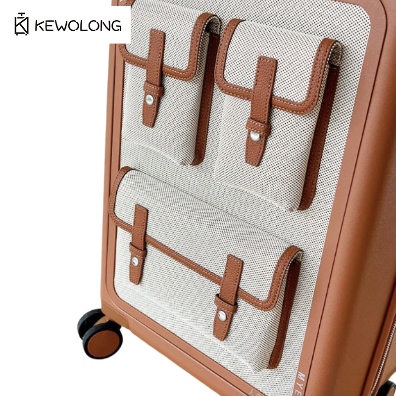 Vintage Canvas Spinner-Koffer  – Spinner Wheel Rolling Suitcase 20 Inch Bewertung und Preis