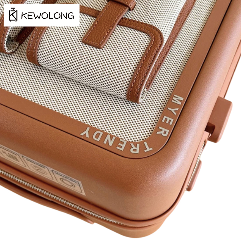 Vintage Canvas Spinner-Koffer  – Spinner Wheel Rolling Suitcase 20 Inch Bewertung und Preis