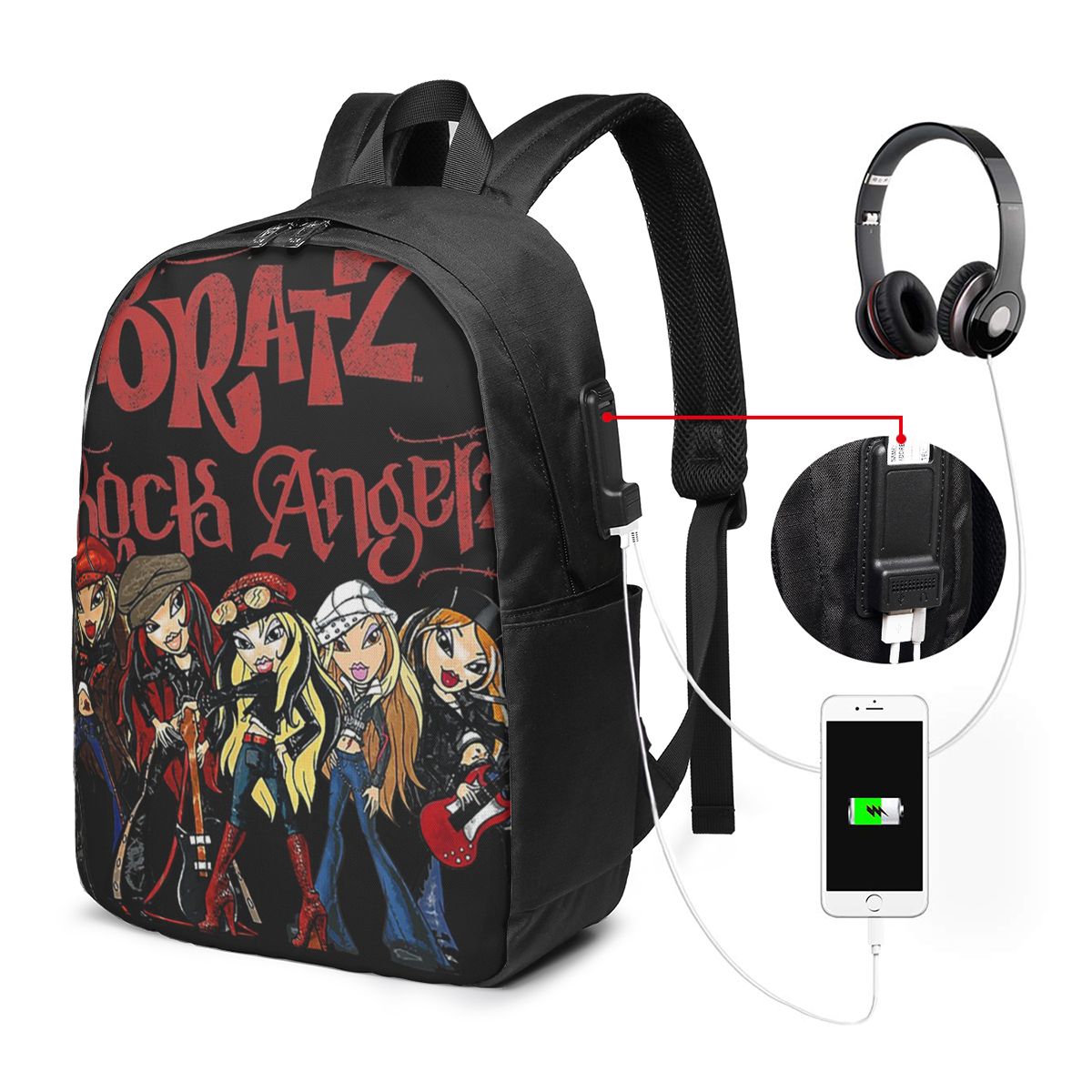 Bratz Rock Angelz Group Shot R – Backpacks Bewertung und Preis