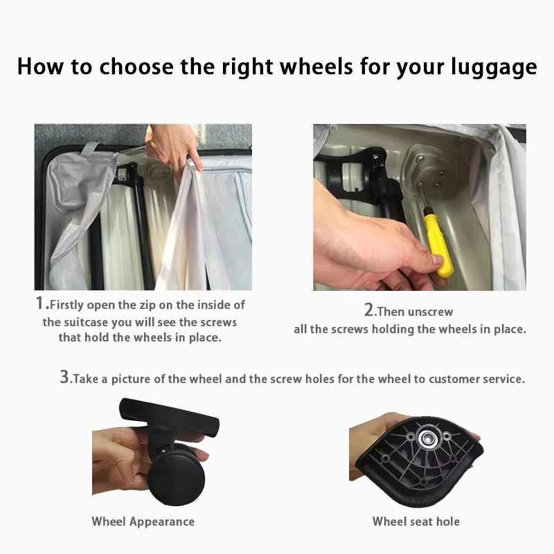 Für 41Z #   Ersatzrad für Gepä – Silent Replacement Luggage Wheels Bewertung und Preis