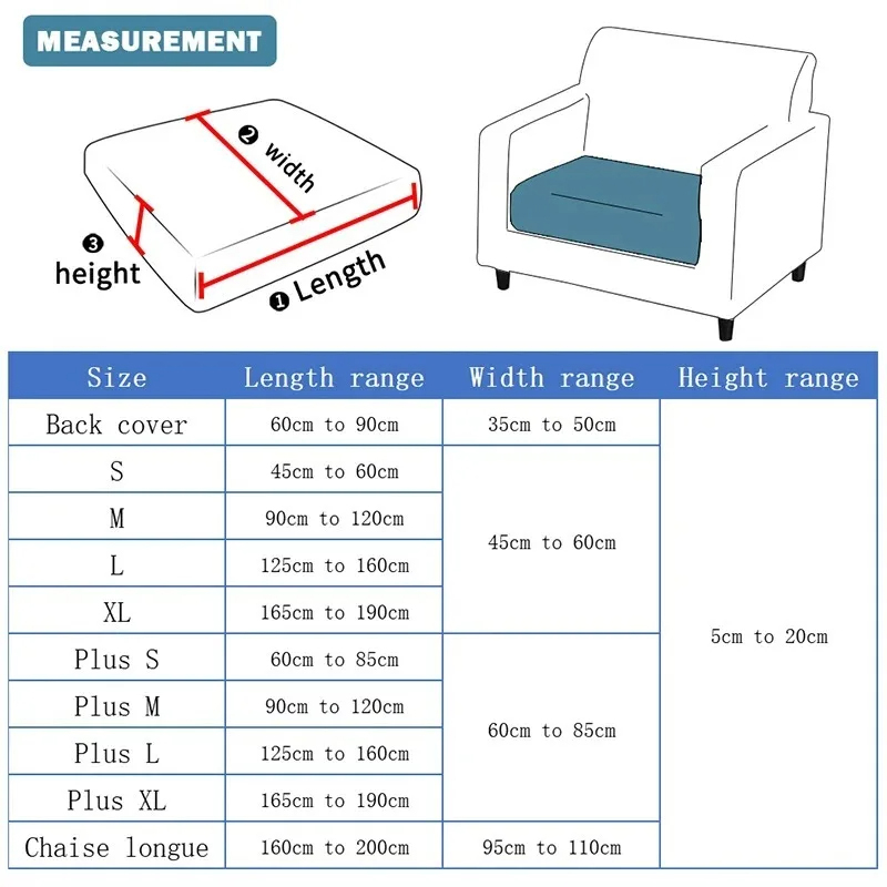 1 2 3 4-Sitzer-Sofa-Kissenbezu – Waterproof Suitcase Cover Protector Bewertung und Preis