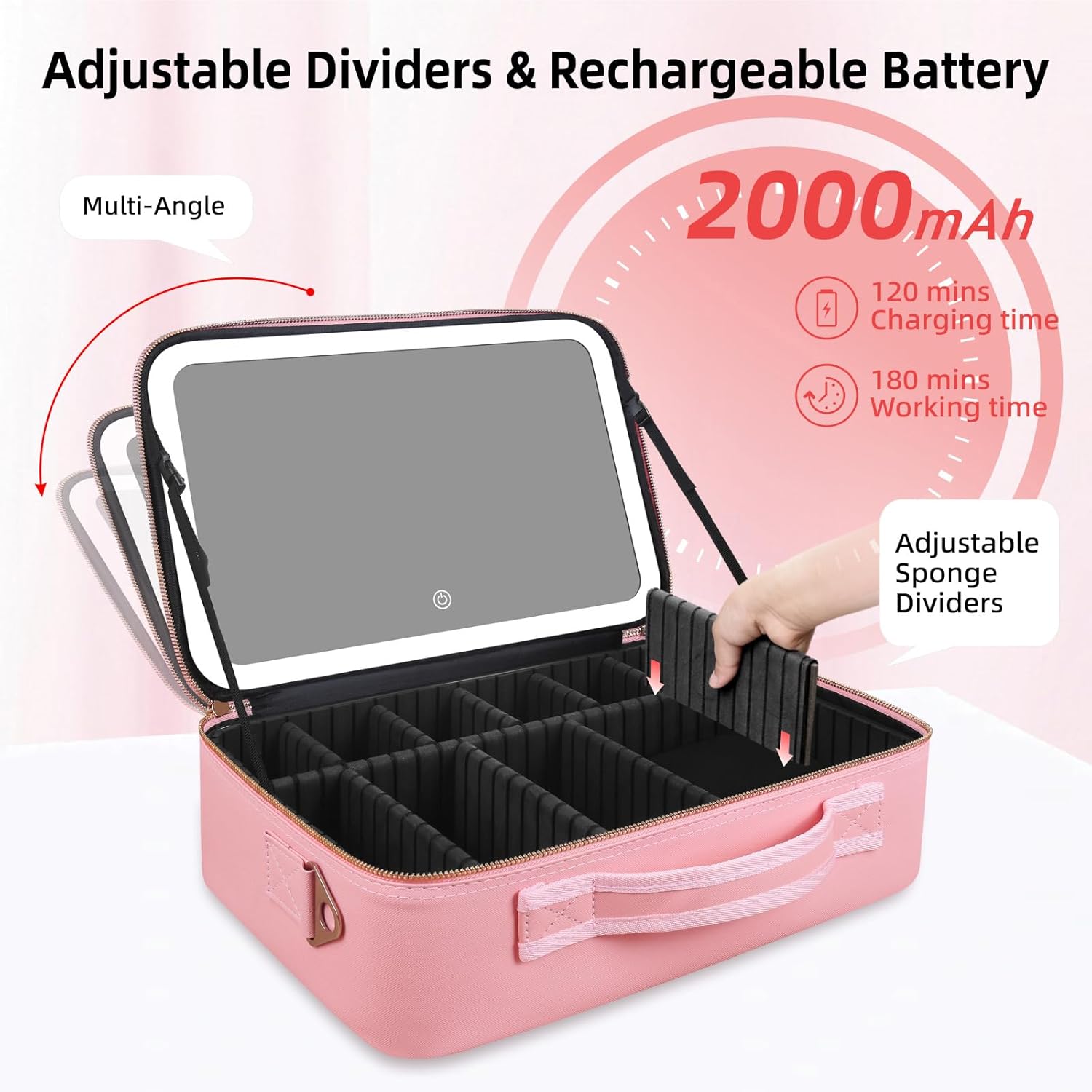 Große Kosmetiktasche 15''X11'' – Cosmetic Bags Bewertung und Preis