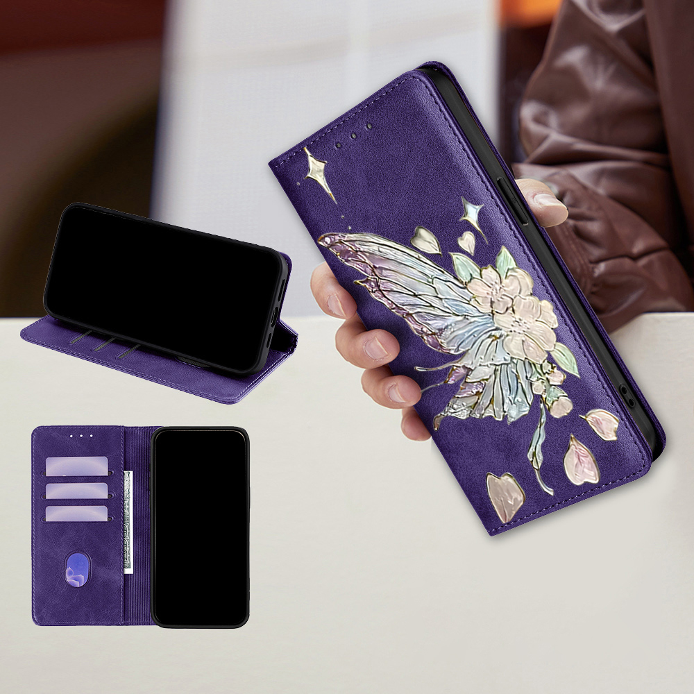 Bemalte magnetische Flip-Leder – Wallets Bewertung und Preis