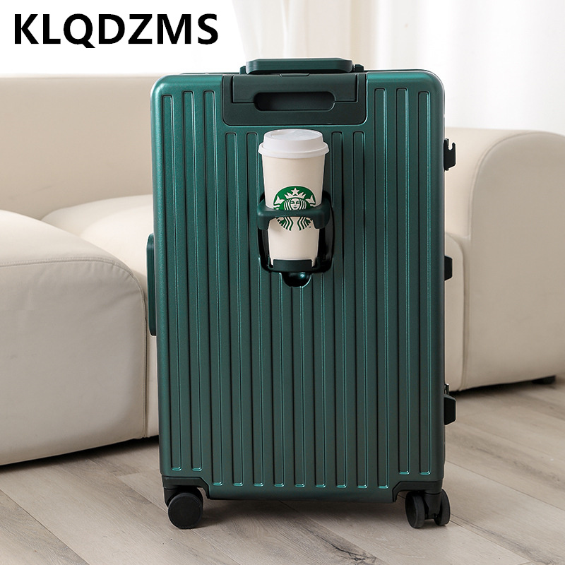 KLQDZMS Handgepäck-Reisekoffer – Front Opening Laptop Luggage 24 Inch Bewertung und Preis